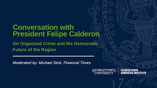 Keynote Conversation: Organized Crime and the Democratic Future of the Region