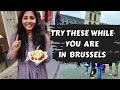 ULTIMATE FOOD TOUR in Brussels | Belgium Food Tour | Malayalam Food Vlog | with Eng Subs