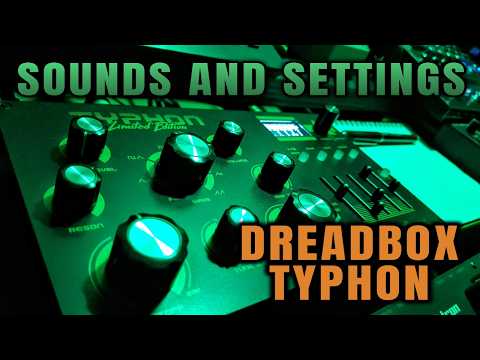 Dreadbox Typhon Analog Synth in a Dawless Setup