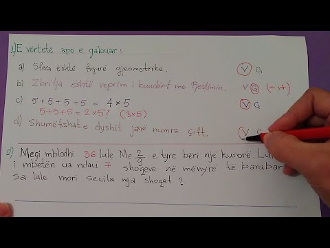 Detyra te zgjedhura dhe logjika matematikore.
