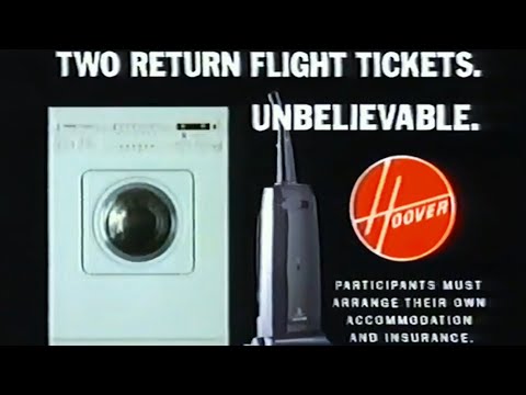 Still frame from Free Flights Promotion (Hoover, 1992)