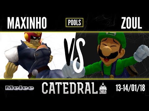 Catedral 2018 - Maxinho (Falcon) Vs. BPG | ZouL (Luigi) - Pools - Singles