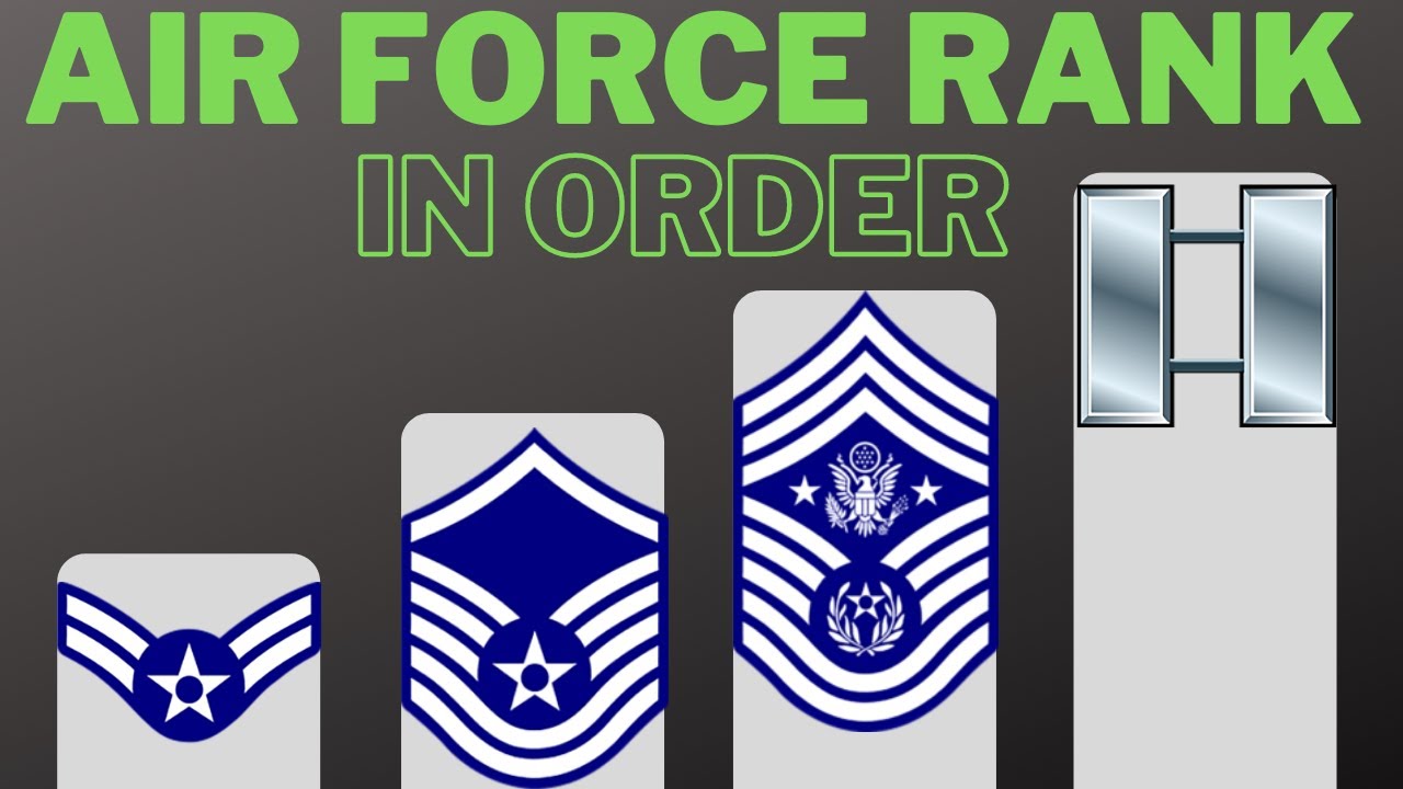 Watch video US Air Force Ranks In Order Now US Air Force Ranks In Order
