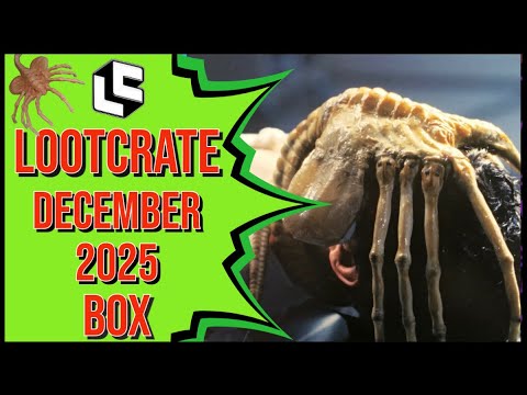 Loot Fright Crate December 2025 Unboxing & Review