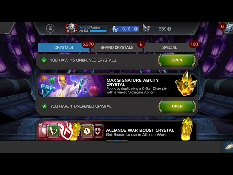 My 1st 6* Max Sig Ability Crystal + My 100th 6*💪💪