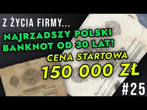 100 złotych 1830 - Serya D - UNIKAT - PIERWSZE NOTOWANIE | Z życia firmy... #25