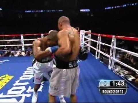 Sakio Bika vs Andre Ward Round 2 : Fight Video to Bika vs Ward