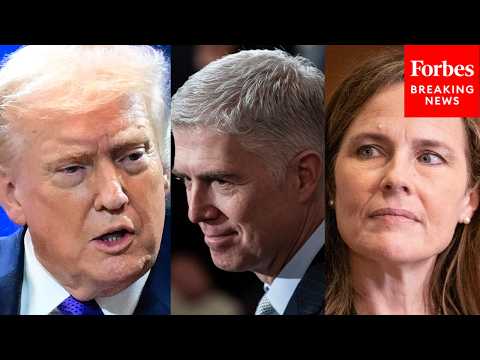 Trump Asked If He Regrets Nominating Gorsuch, ACB After Their Decision To Rule Against His Tariffs