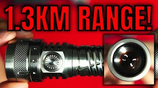 Zoomable 1.3km Range Flashlight! Vastlite Versa Bow Titanium