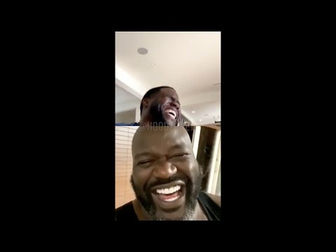 Kevin Hart and Shaquille O'Neal ROASTING each other OMG hilarious (WOW) (MUST WATCH)