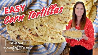 4-Ingredient Homemade Corn Tortillas Recipe