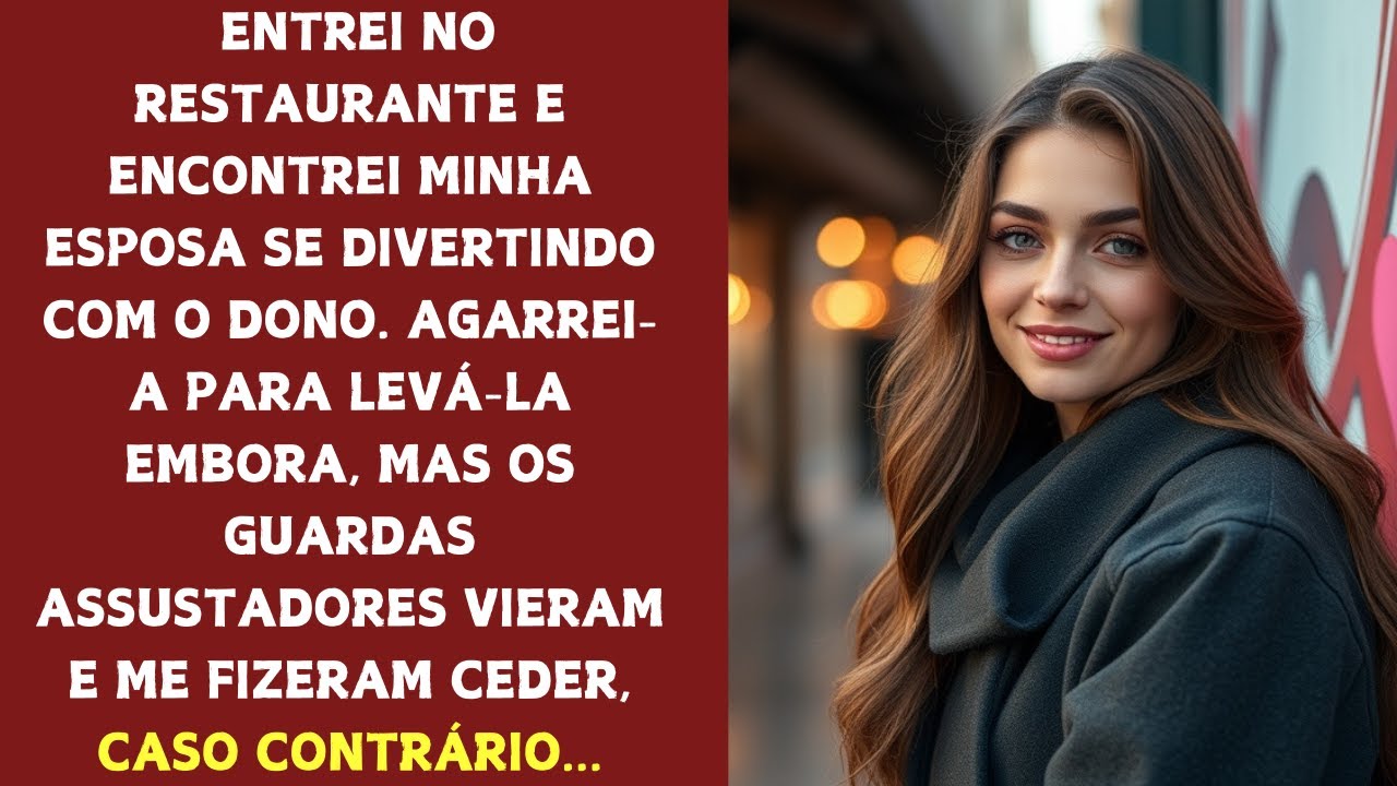 Peguei minha esposa me traindo com o dono de um restaurante.