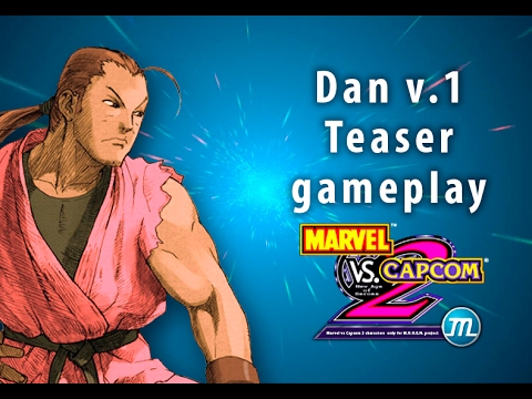 Marvel vs Capcom 2 M.U.G.E.N. Project - Dan v1 Teaser Gameplay