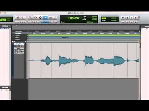 Elastic Audio Adjusting Vocals
