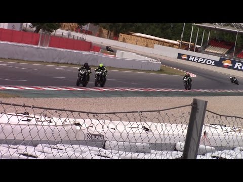Kawasaki Z CUP Sounds and Action - FIM CEV Repsol Montmelo 2016