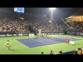 Point of the year by Medvedev and Djokovic in Dubai 2023 SF from Stadium