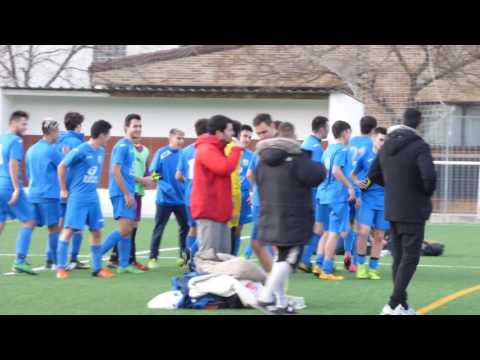 Celebración del Villa Rosa,  Olimpico de Hortaleza-Villa Rosa 0-1