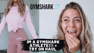 IM A GYMSHARK ATHLETE!!! + TRY ON HAUL for new releases
