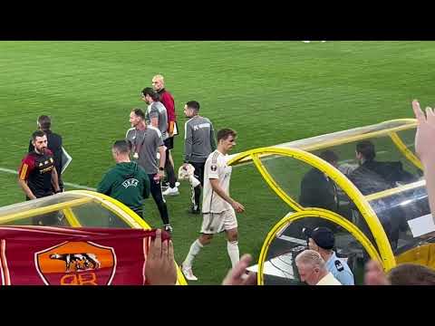 21/9/23 Sheriff T. - AS Roma 1-2, L'ULTIMO MINUTO E FISCHIO FINALE, CON RELATIVI FESTEGGIAMENTI