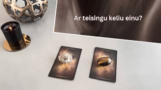 #tarot / Ar teisingu keliu einu?