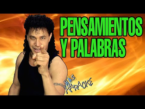 😎 PENSAMIENTOS Y PALABRAS / Jean Carlos 🎤MAS KARAOKE #cuarteto