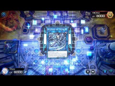 Yu Gi Oh! Master Duel T.G Snake Eyes vs Sky Strikers w/ Imperial Iron Wall