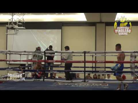 Julio Mendoza (Nic) VS Ulises Martin (Mex) - Pinolero Boxing