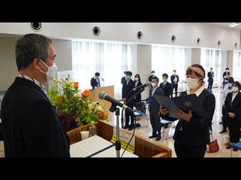 令和4年10月期金沢大学入学宣誓式　Matriculation Ceremony of Kanazawa University 2022