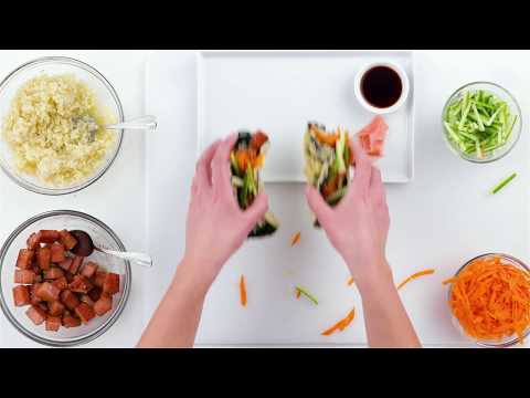 Cauliflower Rice SPAM® Musubi Tacos