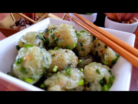 Boulette chou chou/ Mauritian Niouk Yen/ Chayote Dumplings