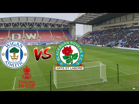 Last minute Limbs, Pyro & A very Entertaining Lancashire Derby  || Wigan v Blackburn