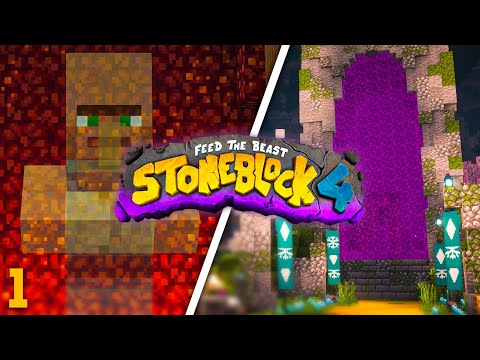 Minecraft: Stoneblock 4 - Echo Of The Past (#1)