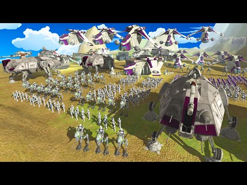 Clone Army Task-Force Deployment... - Men of War: Star Wars Mod