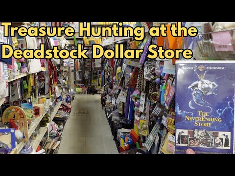 Deadstock Dollar Store Shopping - Hunting for Vintage Treasures