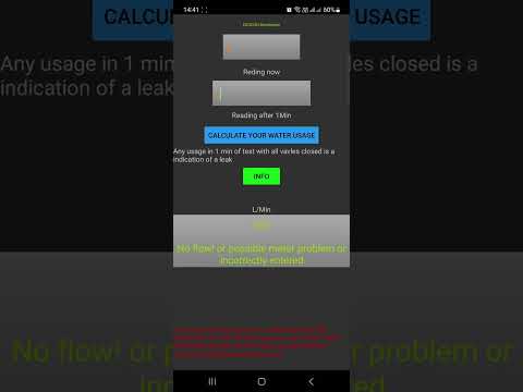 FlowMonitor / Flowrate APP