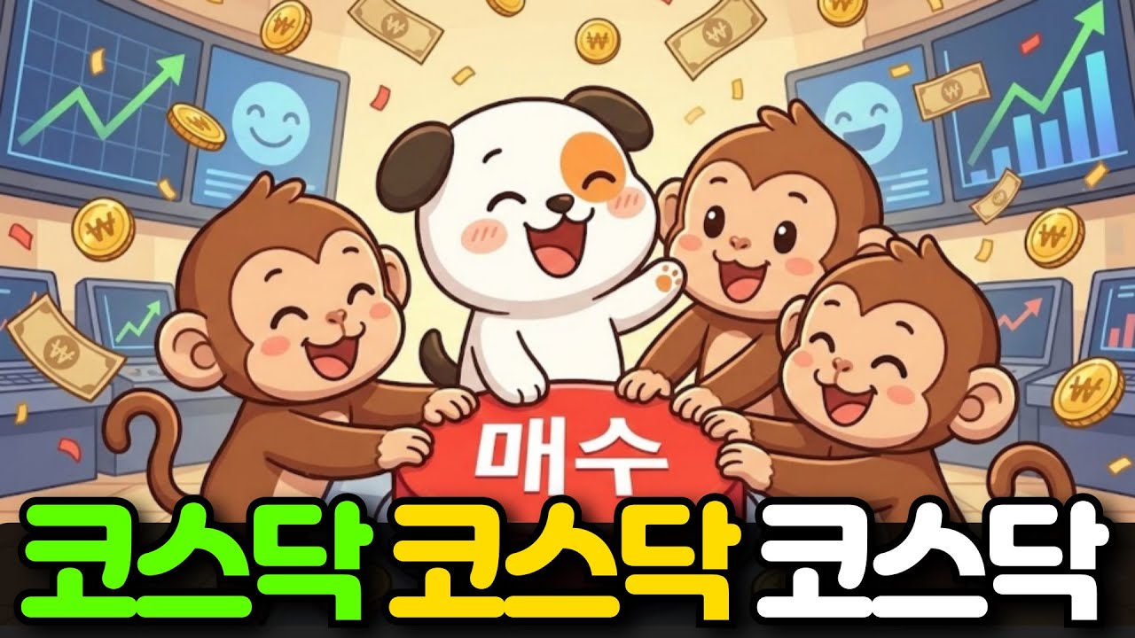 코스닥 내 계좌에 도움 많이 된다