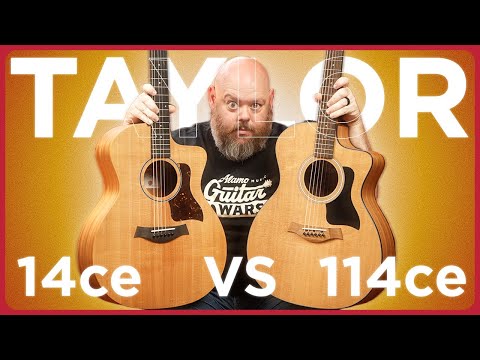 Is Taylor's $499 Guitar as Good as the Modern Classic 114ce? 14ce Pickup & Acoustic Comparison