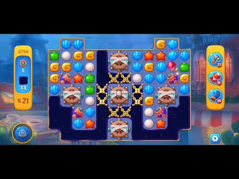 Fishdom 5750 Hard Level - NO 💣🧨💥