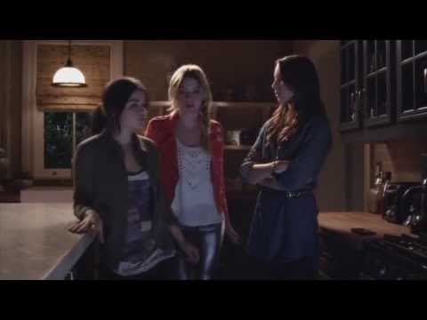 Pretty Little Liars 4x02 "Turn of the shoe" Aria, Spencer, Hanna, and Ashley Marin end scene