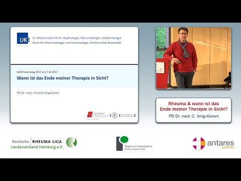 Welt Rheuma Tag 2017 - Rheuma & wann ist das Ende meiner Therapie in Sicht?