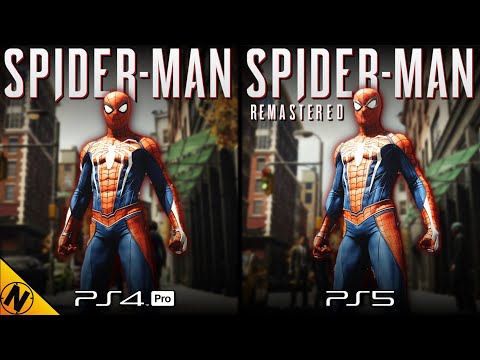 Spider-Man Remastered [PS5] vs Spider-Man [PS4] | Direkter Vergleich