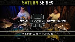 Mapex Saturn 2022 Colors | Cody Ash &amp; Kareem Thompson Duet