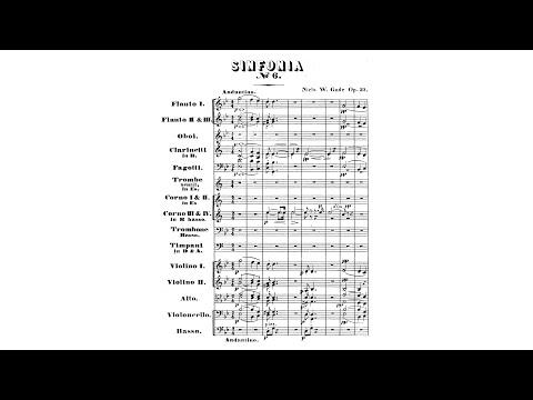 Niels Gade – Symphony No.6, in G minor