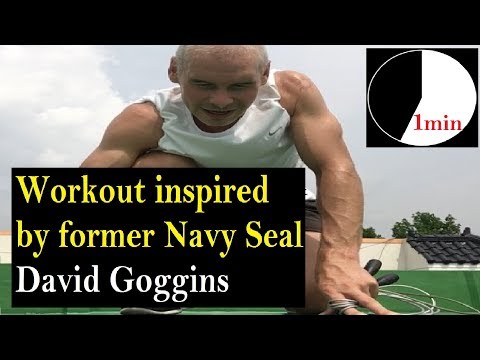 Jump Rope Workout Inspired by former US Navy Seal and Pull-ups World Record Holder David Goggins