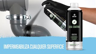 Video de MONTANA PRO Pintura antigoteras color blanco aerosol 400ml Para impermeabilización y protección de superficies