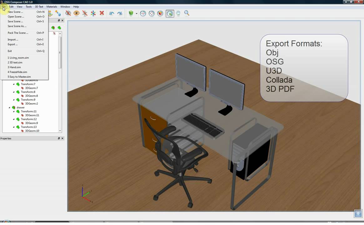 OSG Composer Introduction