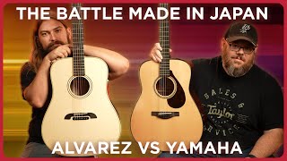 Video thumbnail for Yamaha vs. Alvarez Yairi | Made In Japan Acoustic Guitar Battle by Alamo Music Center