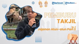 PEMBURU TAKJIL: Cari Takjil Ditemenin Kebo di Alun-Alun Kidul Surakarta