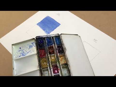 Top tips when using watercolour products!