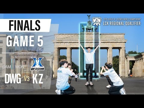 DWG vs KZ | 2019 LoL Worlds LCK Regional Qualifier Game5 H/L